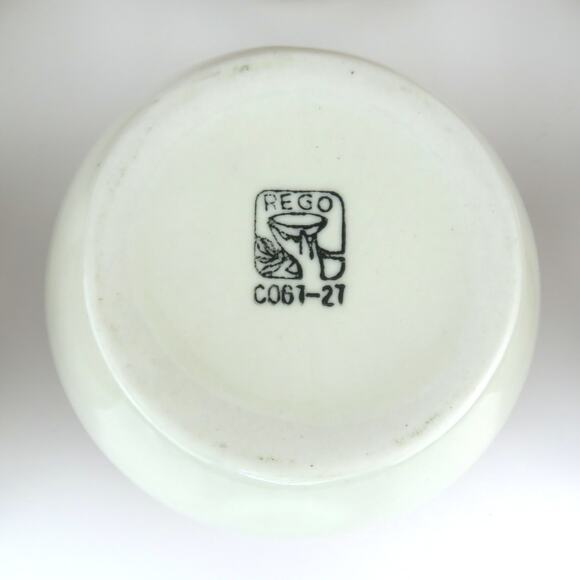 Vintage Rego Brown Drip Glaze Crock Bowls w/ Handles C067-27 — Set of 6 - Picture 10 of 10